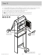 Предварительный просмотр 15 страницы Sauder Caraway Etagere 414111 Manual