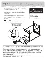 Предварительный просмотр 19 страницы Sauder Carson Forge 412920 Instruction Booklet