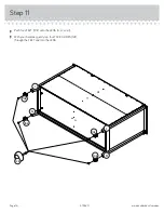 Предварительный просмотр 16 страницы Sauder Carson Forge 415520 Instruction Booklet