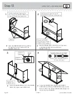 Предварительный просмотр 18 страницы Sauder Carson Forge 415520 Instruction Booklet