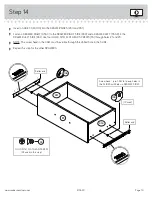 Предварительный просмотр 19 страницы Sauder Carson Forge 415520 Instruction Booklet