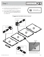 Предварительный просмотр 7 страницы Sauder Carson Forge 415572 Manual