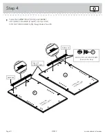 Предварительный просмотр 10 страницы Sauder Carson Forge 415572 Manual