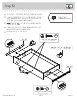 Предварительный просмотр 25 страницы Sauder Carson Forge 415572 Manual