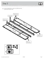 Предварительный просмотр 7 страницы Sauder Carson Forge 416967 Manual