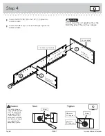 Предварительный просмотр 8 страницы Sauder Carson Forge 416967 Manual