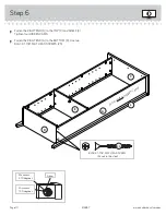 Предварительный просмотр 10 страницы Sauder Carson Forge 416967 Manual