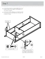 Предварительный просмотр 11 страницы Sauder Carson Forge 416967 Manual