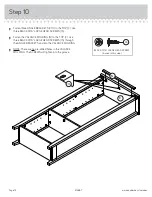 Предварительный просмотр 14 страницы Sauder Carson Forge 416967 Manual