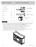 Предварительный просмотр 2 страницы Sauder Carson Forge 418135 Instruction Booklet