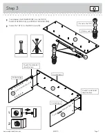 Предварительный просмотр 7 страницы Sauder Carson Forge 418135 Instruction Booklet