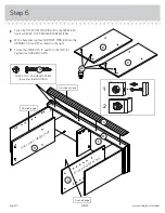 Предварительный просмотр 10 страницы Sauder Carson Forge 418135 Instruction Booklet