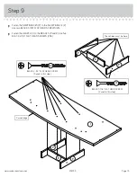 Предварительный просмотр 13 страницы Sauder Carson Forge 418135 Instruction Booklet