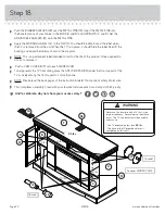 Предварительный просмотр 22 страницы Sauder Carson Forge 418135 Instruction Booklet