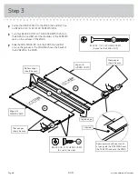 Предварительный просмотр 8 страницы Sauder Carson Forge Collection 415117 Instruction