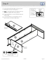 Предварительный просмотр 13 страницы Sauder Coral Cape 423808 Manual