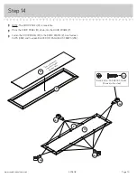 Предварительный просмотр 19 страницы Sauder Coral Cape 423808 Manual