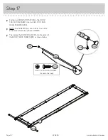 Предварительный просмотр 22 страницы Sauder Coral Cape 423808 Manual