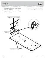 Предварительный просмотр 20 страницы Sauder Cornerstone 404972 Manual