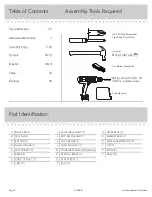 Предварительный просмотр 2 страницы Sauder Costa 419958 Manual