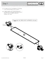 Предварительный просмотр 5 страницы Sauder Costa 419958 Manual