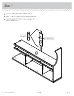 Предварительный просмотр 15 страницы Sauder Costa 419958 Manual