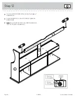 Предварительный просмотр 16 страницы Sauder Costa 419958 Manual