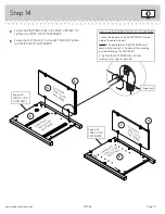 Preview for 19 page of Sauder Costa 421934 Manual