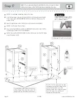 Preview for 22 page of Sauder Costa 421934 Manual