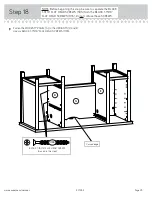 Preview for 23 page of Sauder Costa 421934 Manual