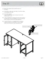 Preview for 25 page of Sauder Costa 421934 Manual