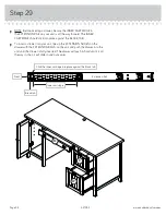 Preview for 34 page of Sauder Costa 421934 Manual