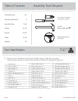 Предварительный просмотр 2 страницы Sauder Cottage Road 416039 Instruction Booklet