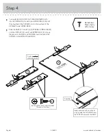 Предварительный просмотр 8 страницы Sauder Cottage Road 416039 Instruction Booklet