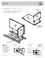 Предварительный просмотр 12 страницы Sauder Cottage Road 416039 Instruction Booklet