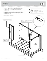 Предварительный просмотр 13 страницы Sauder Cottage Road 416039 Instruction Booklet