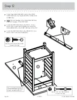 Предварительный просмотр 16 страницы Sauder Cottage Road 416039 Instruction Booklet