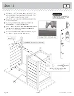 Предварительный просмотр 18 страницы Sauder Cottage Road 416039 Instruction Booklet