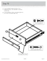 Предварительный просмотр 23 страницы Sauder Cottage Road 416039 Instruction Booklet