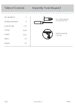 Preview for 2 page of Sauder Cottage Road 420136 Manual