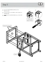 Preview for 9 page of Sauder Cottage Road 420136 Manual