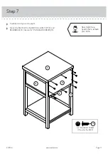 Preview for 11 page of Sauder Cottage Road 420136 Manual