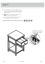 Preview for 15 page of Sauder Cottage Road 420136 Manual