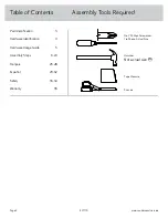 Preview for 2 page of Sauder County Line 427719 Manual