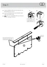 Предварительный просмотр 7 страницы Sauder Craft Pro 417047 Instruction Booklet