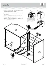 Предварительный просмотр 16 страницы Sauder Craft Pro 417047 Instruction Booklet