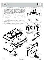 Предварительный просмотр 21 страницы Sauder Craft Pro 417047 Instruction Booklet