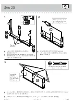 Предварительный просмотр 24 страницы Sauder Craft Pro 417047 Instruction Booklet