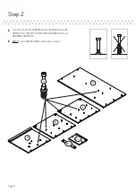 Предварительный просмотр 6 страницы Sauder Craft Table 421417 Instruction Booklet