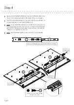 Предварительный просмотр 8 страницы Sauder Craft Table 421417 Instruction Booklet